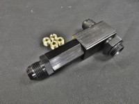 Enderle 6010  -8 AN Carburetor Check Valve with -8AN Mount  for mechanical fuel pumps